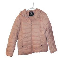 Spyder Light Pink Puffer Jacket